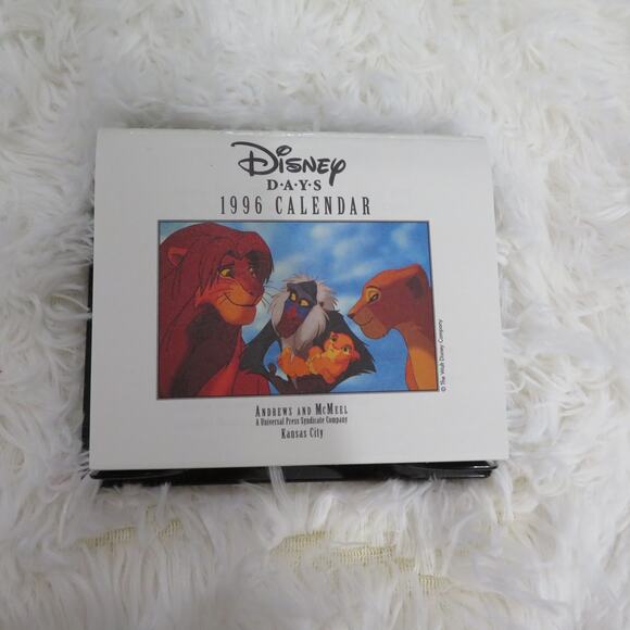 Disney Days 1996 Calendar Daily Desk Calendar Vintage Collectible Nostalgia - Picture 3 of 3